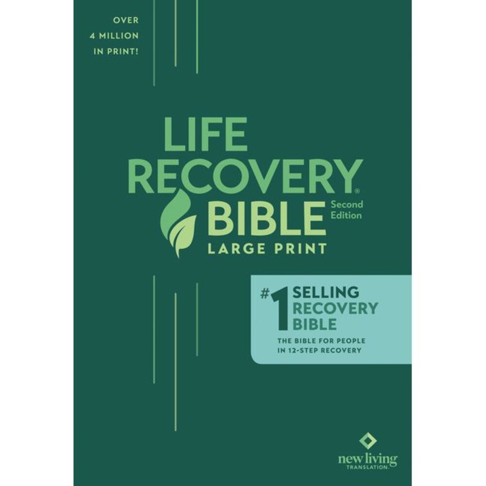 Life Recovery Bible NLT, Large Print -- New Living Translation
